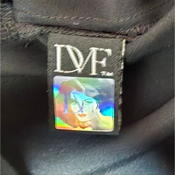 Diane Von Furstenberg Lazare Satin Jogger in Black - Picture 10 of 12